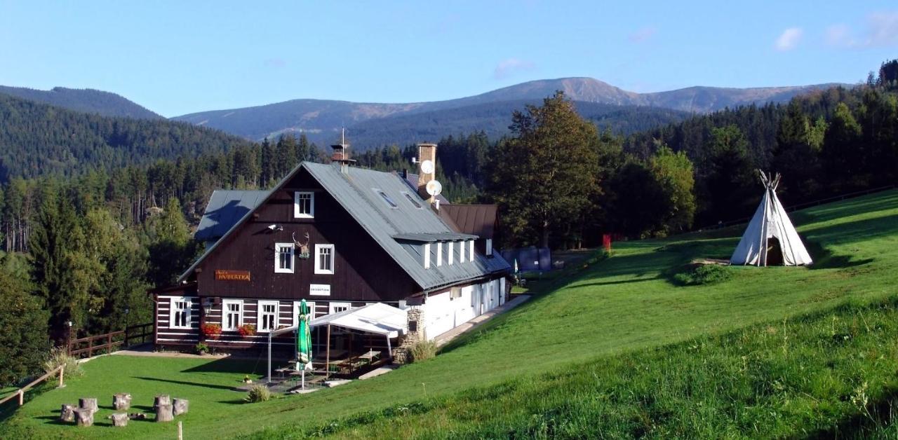 Chata Hubertka Krkonose Vítkovice Eksteriør bilde